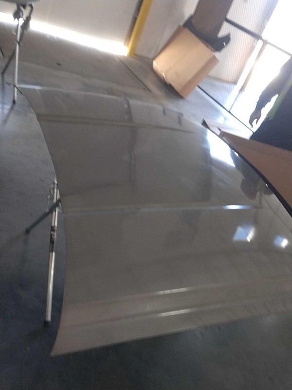 2012 Chevrolet Silverado 1500 Pickup Hood Panel Brown OEM Good Condition