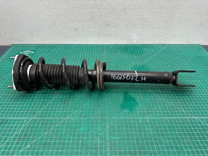 16-20 INFINITI Q50 RWD FRONT LEFT SUSPENSION SHOCK ABSORBER STRUT W/ SPRING OEM