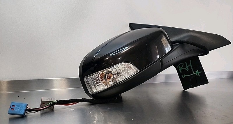 08 - 13 Volvo C70 Passenger Rear View Mirror Outside Brown 30779009 W/O Camera