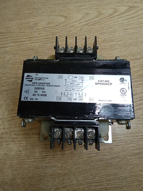 HAMMOND SP500ACP Control Transformer 1PH 500VA