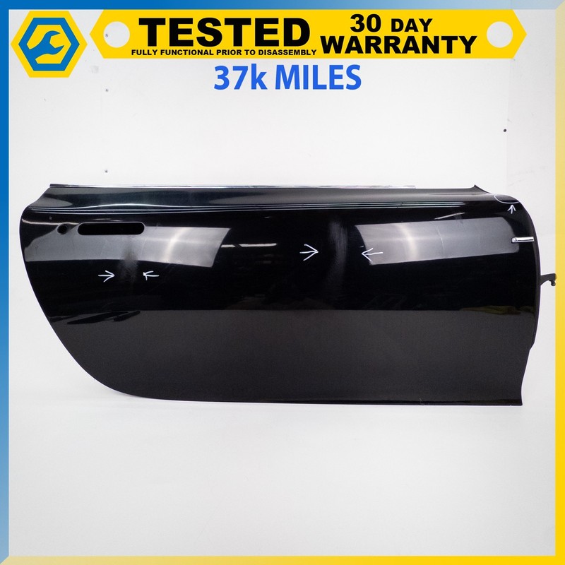 05-12 ASTON MARTIN DB9 DBS RIGHT PASSENGER DOOR SHELL FRAME PANEL BLACK OEM