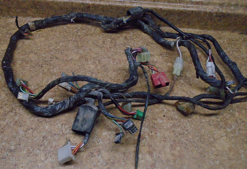 2001 Kawasaki ZG1000 ZG 1000 Concours Electrical Wires Harness Main Loom Wiring