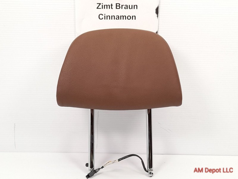 2011 BMW 535i 528i 550i M5 F10 Front Seat Active Headrest Zimt Braun Cinnamon