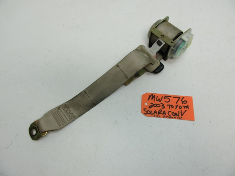 CONVERTIBLE REAR SEAT BELT BACK SEATBELT SHOULDER HARNESS STRAP LEFT RIGHT R L