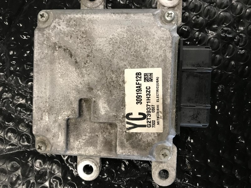 2017 SUBARU IMPREZA Transmission control module CVT 30919AF12B OEM 17