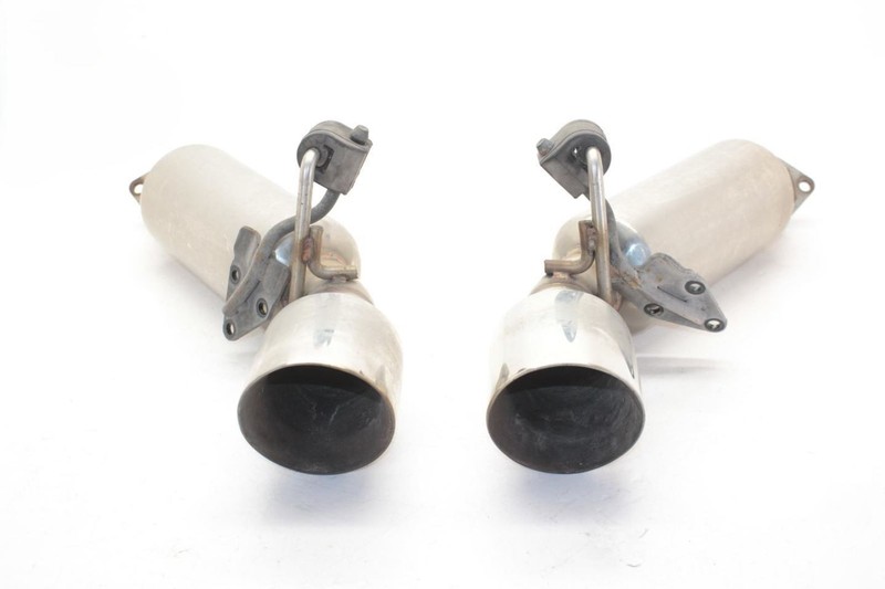 09-20 Nissan 370Z Coupe 3.7L Pair of Left and Right Rear Mufflers