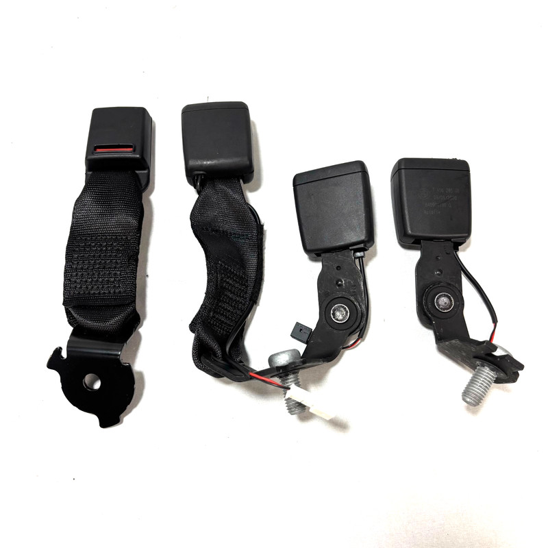 π 2020-2024 BMW 228i F44 REAR RIGHT LEFT CENTER SEAT BELT BUCKLE SET 3 PCS OEM