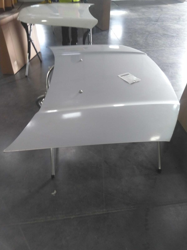 2009 Honda Pilot OEM Silver Hood Panel - Used, 189k Miles, Warranty Included