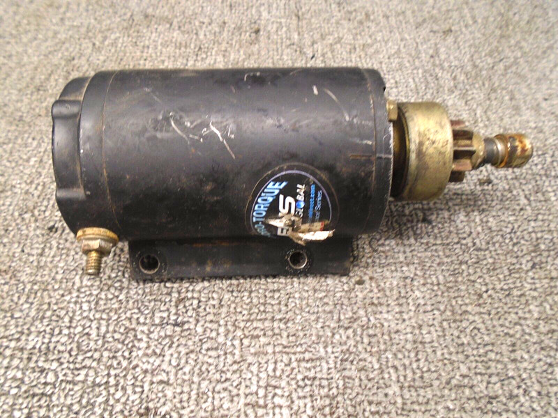USED STARTER MOTOR ASSY 0587045 JOHNSON EVINRUDE OUTBOARD 40-50-60 HP PART