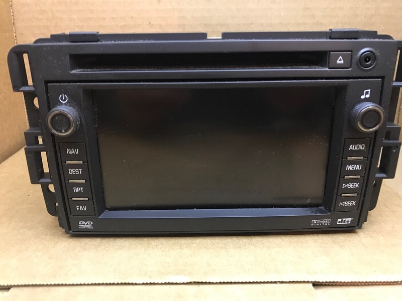 2007-2009 CHEVROLET GMC GM CD DVD Player Radio Receiver Screen 25966513