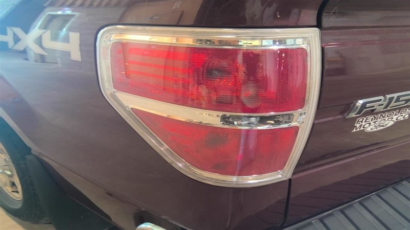 Driver Tail Light Styleside Bright Border Fits 09-14 FORD F150 PICKUP 3529168