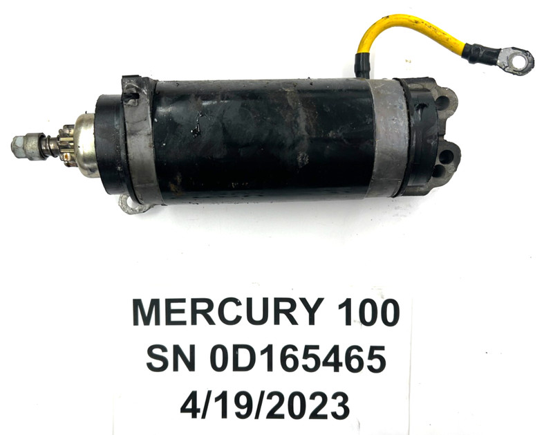 Mercury Mariner Outboard 115 Starter OEM Mercury Part 660151 FRESHWATER!