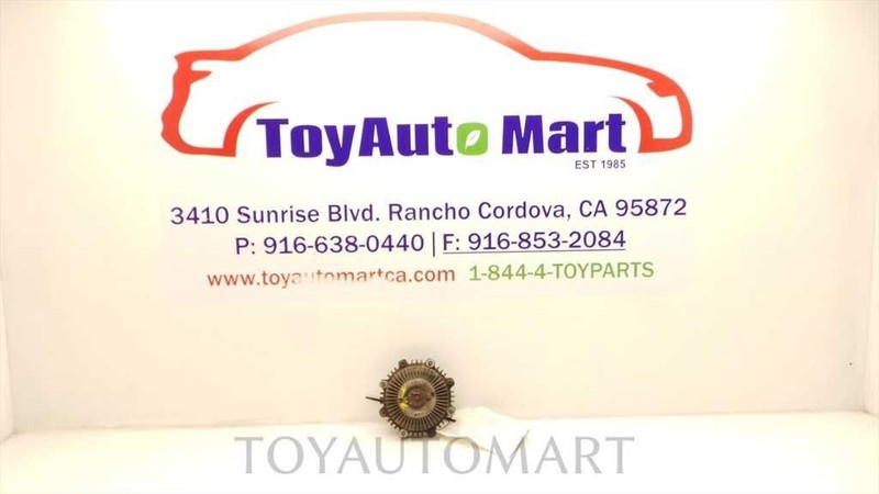 83-95 TOYOTA PICKUP V4 COOLING FAN CLUTCH