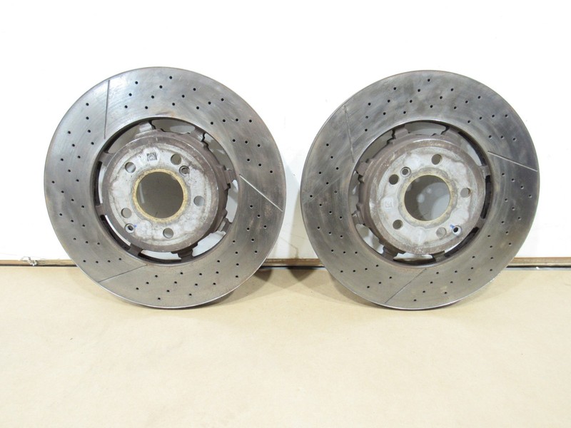 Mercedes E63 S W213 2018 Rear Right Left Brake Rotor Disc Set 2 PCS 18-20 ; :O