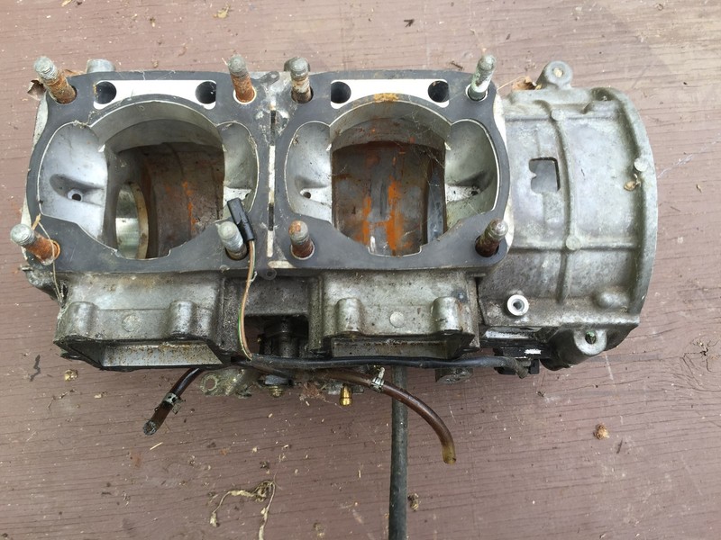 Arctic Cat Zr 500 600 Crankcase assy 2001 model