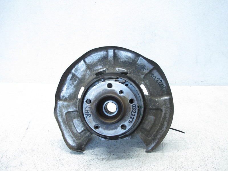 07-19 BMW E70 X5 X6 SPINDLE KNUCKLE WHEEL HUB BEARING CARRIER REAR LEFT 032224