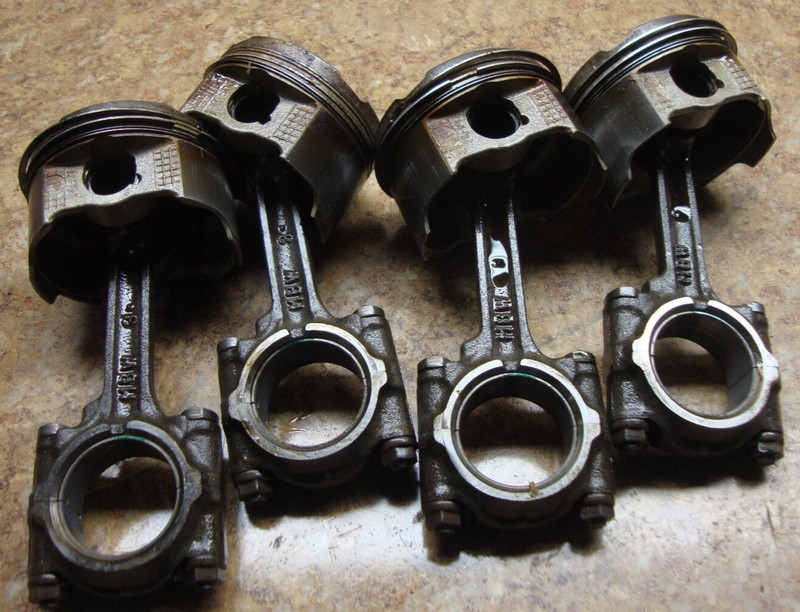 1999 Honda CBR600F4 CBR 600 F4 CBR600 Engine Pistons Connecting Rods Motor 99