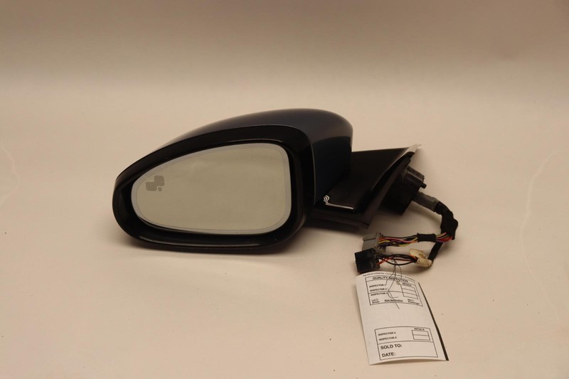 2014-2017 JAGUAR F-TYPE FRONT LEFT DRIVER SIDE DOOR MIRROR W/ BLIND SPOT OEM