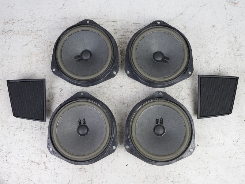MASERATI GHIBLI FRONT REAR RIGHT & LEFT SIDE DOOR SOUND AUDIO SPEAKER SET 14-17