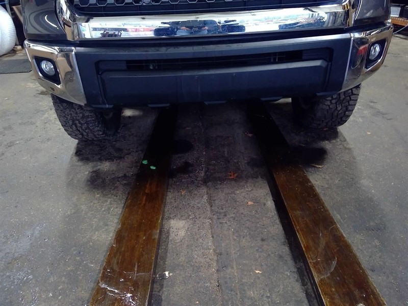 Front Bumper With Fog Lamps Matte Black Center Fits 14-21 TUNDRA 1728336