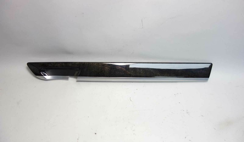 09-15 BMW F01 7-Series F02 Right FrontPassenger Door Wood Trim Anthracite Ash