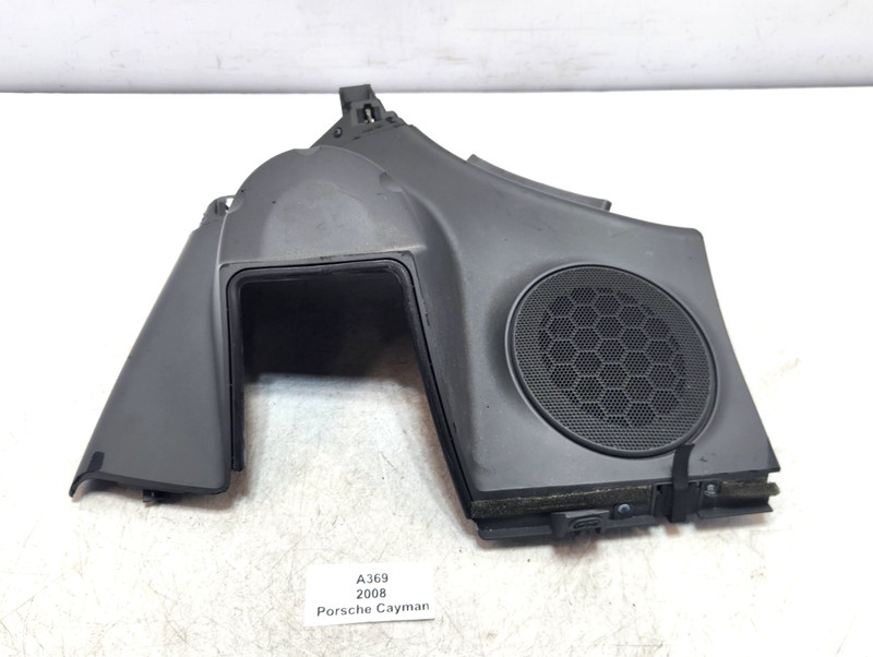 ✅06-12 OEM Porsche Cayman 987 Rear Right Passenger Side Speaker Tower Cover Trim