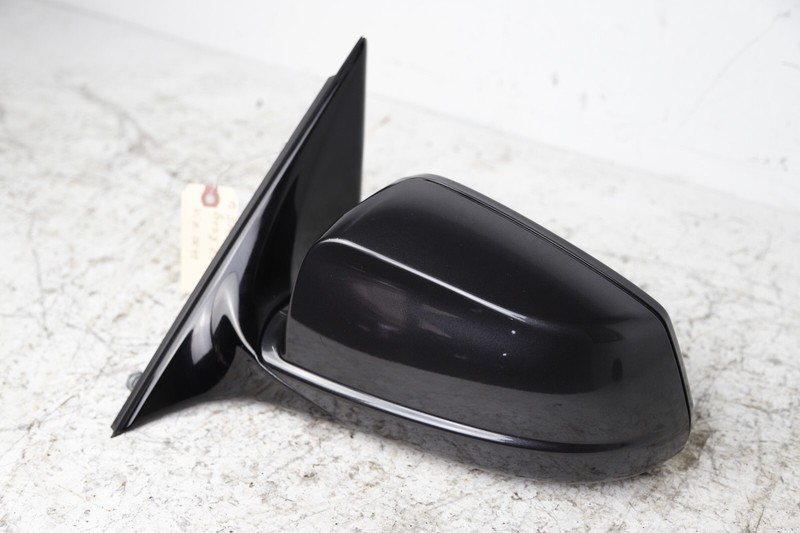 11-13 BMW F10 5 Series Driver Door Mirror Power Folding No Camera Gray B90 OEM