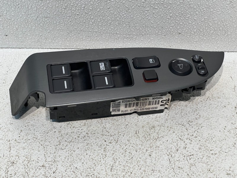 05-10 HONDA ODYSSEY FRONT LEFT/DRIVER SIDE MASTER DOOR WINDOW SWITCH OEM