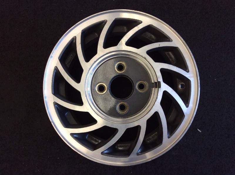 88 89 90 91 Civic Left Aluminum Alloy Wheel Rim 13x5J 12 Spoke Used OEM