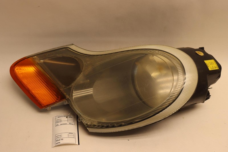 1997-2002 PORSCHE BOXSTER 986 LEFT DRIVER HEADLIGHT HALOGEN W/O LITRONIC OEM