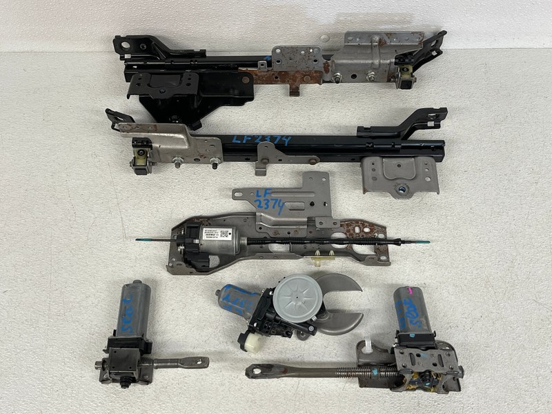 ⭐2015 INFINITI Q70 Q70L FRONT LEFT SIDE SEAT TRACK RAIL W/MOTORS SET OEM LOT2374