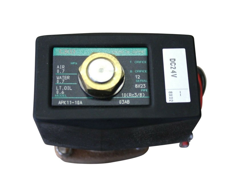 CKD Corporation Valve APK1110A03AB 24V Genuine OEM NOS Factory Part