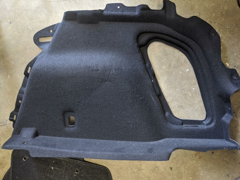 Right Passenger Trunk Quarter Trim Panel BJT6-68-850-02 2018 Mazda 3 2014-2017