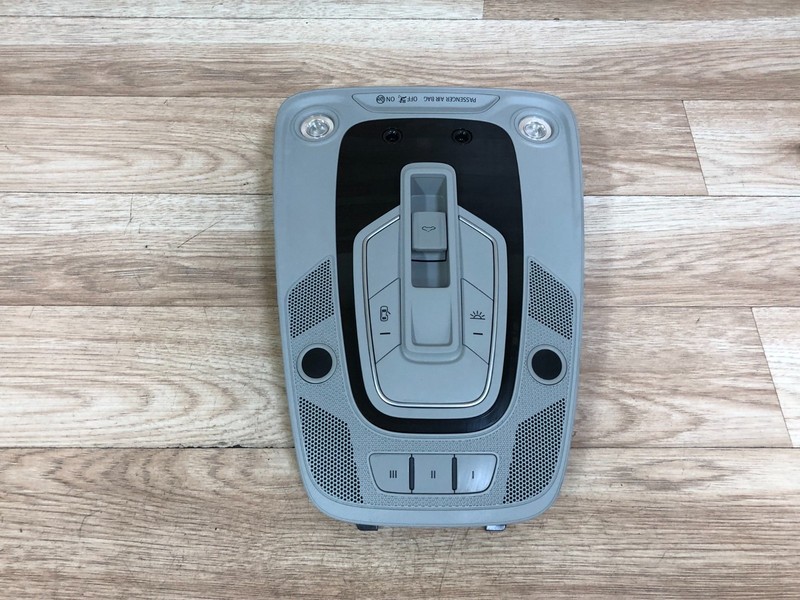 AUDI A4 A5 S4 S5 OEM FRONT OVERHEAD DOME LIGHT SWITCH PANEL 2017-2019