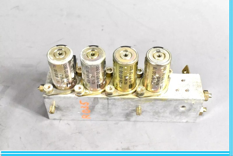 90-02 Mercedes R129 300SL SL500 Right Top Hydraulic Valve Block Solenoid OEM