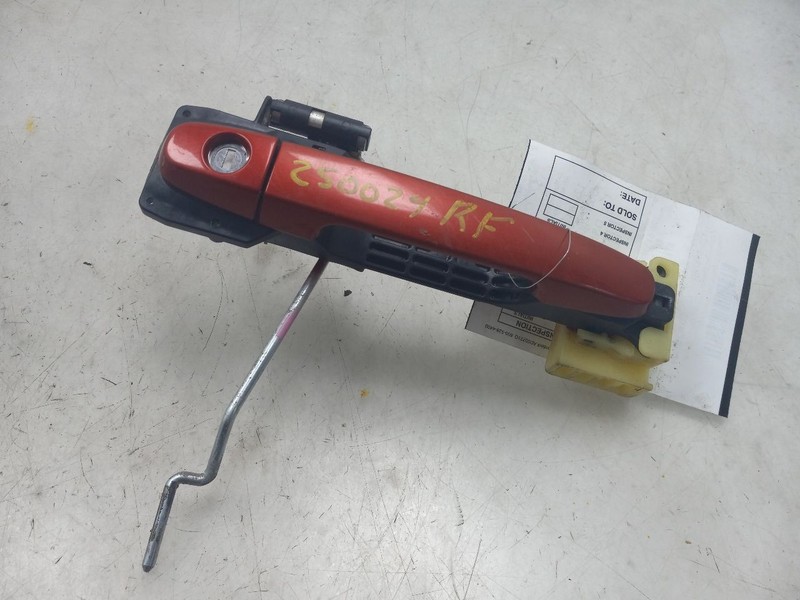 07-12 TOYOTA YARIS S FRONT PASSENGER RIGHT EXTERIOR DOOR HANDLE