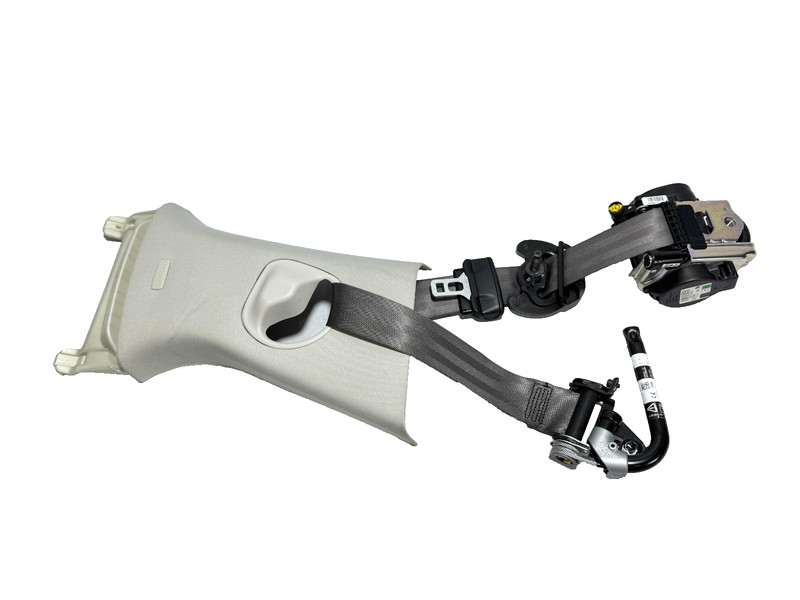 📌 2016-2020 JAGUAR XF FRONT RIGHT PASSENGER SIDE SEATBELT RETRACTOR W/ TRIM OEM