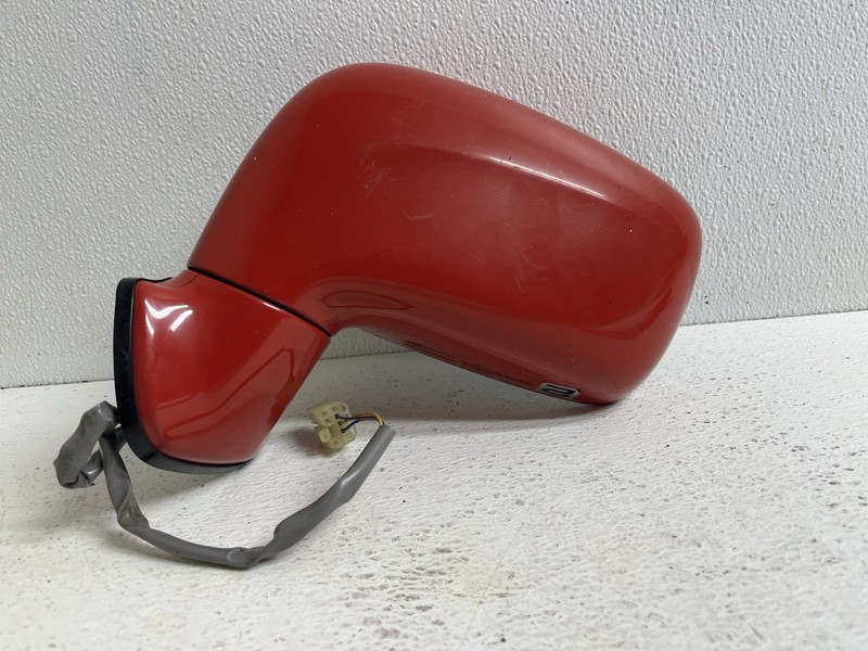 2002-2004 Suzuki Aerio Left Driver Side View Door Mirror 3 Wire Red Glass Oem
