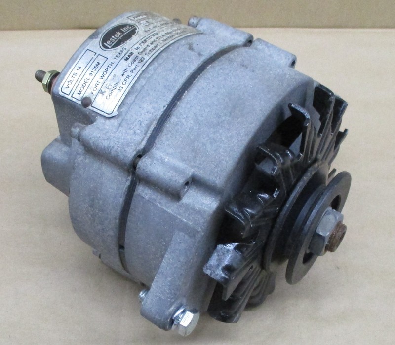 REMANUFACTURED LESTEK MARINE ALTERNATOR WITH PULLEY - 9135M