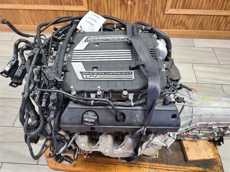 Engine 6.2L LT4 VIN 6 8th Digit Supercharged Fits 17-20 CAMARO 33K Miles 572052