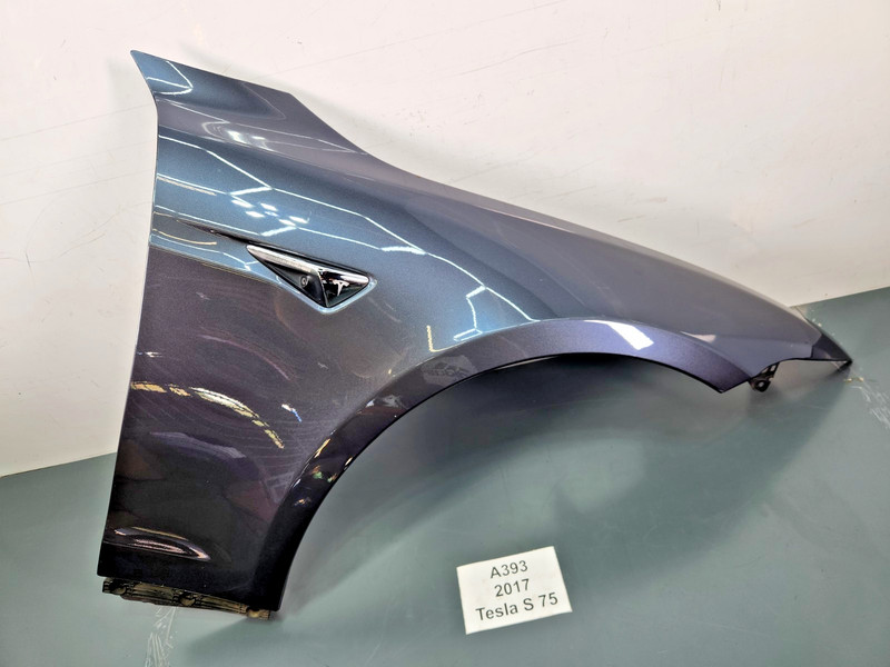 ✅ 2012-2020 OEM Tesla Model S Front Right Passenger Fender Panel Gray PMNG