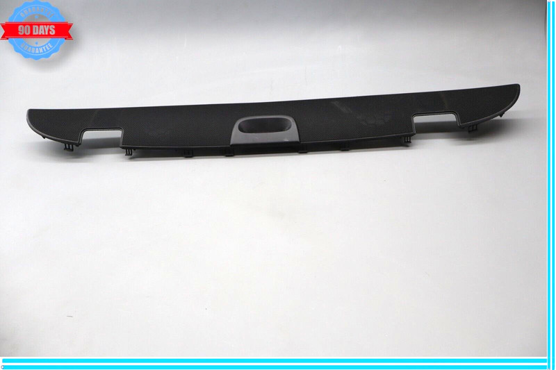 03-12 Mercedes SL500 SL550 R230 Rear Deck Speaker Cover Trim Panel Black Oem