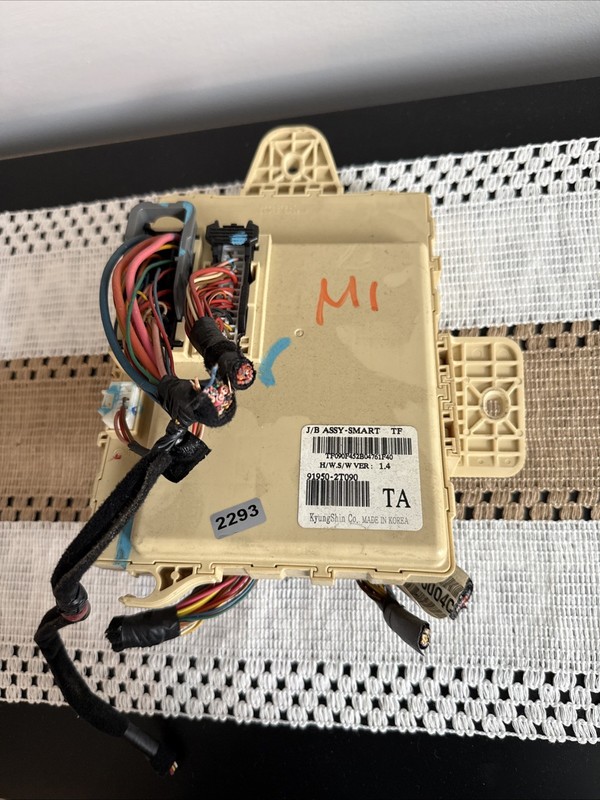 2013 Kia Optima Interior Cabin Fuse Box 91950-2T090 2.4L