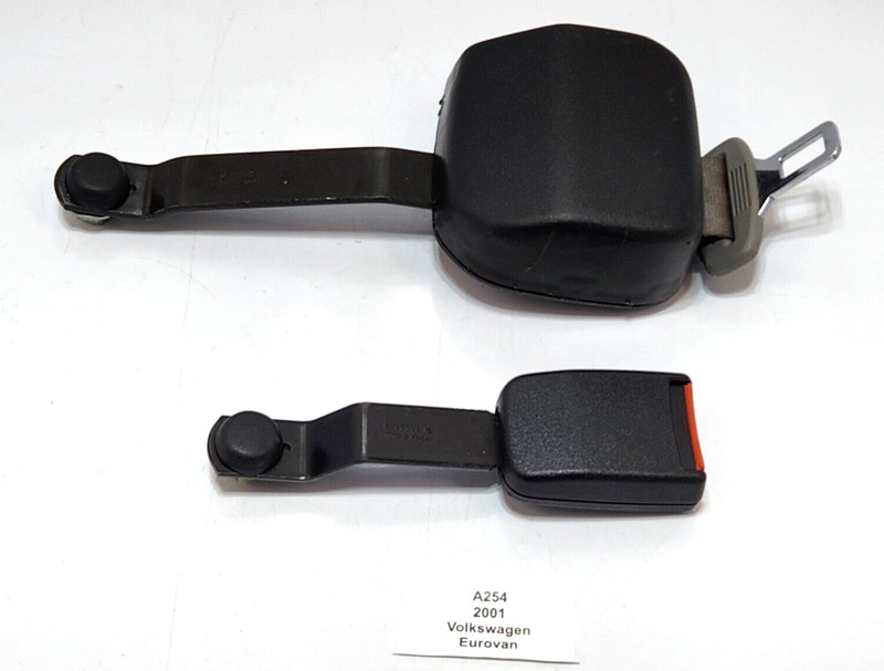 ✅ 99-03 OEM Volkswagen Eurovan MV Middle Left Seat Belt Retractor W/ Buckle