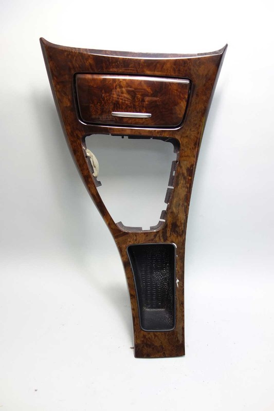 Damaged 2007-2013 BMW E92 3-Series Coupe Front Console Wood Trim Cover Walnut OE