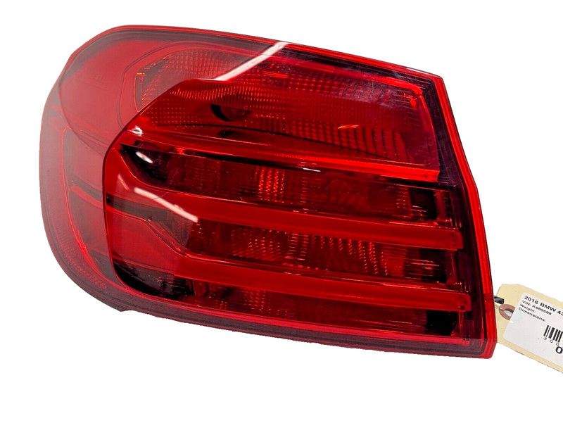 BMW 430I XDRIVE 2017 REAR LEFT DRIVER SIDE OUTER TAIL LIGHT LAMP OEM 1PCS