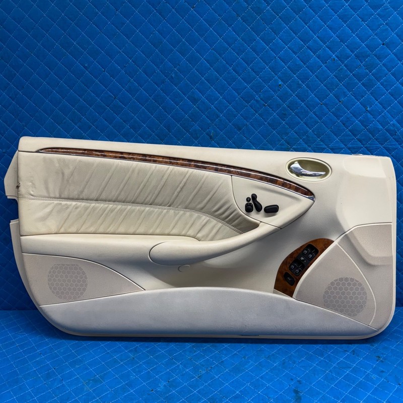 06-09 Mercedes W209 CLK350 CLK500 Door Panel Front Left Side Nappa OEM