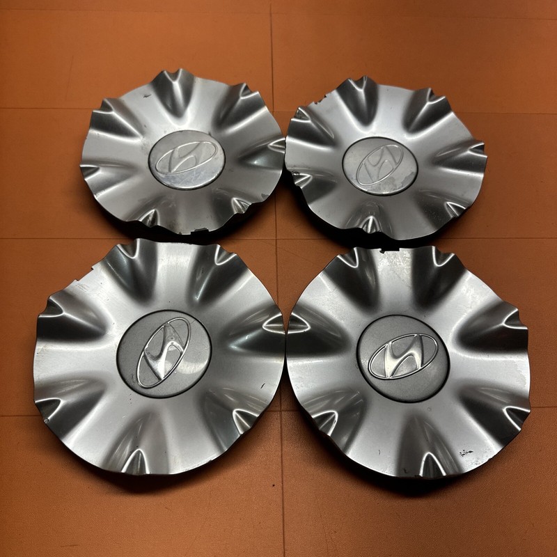529603M250 | 2009 - 11 Hyundai Genesis Wheel Center Cap GENUINE OEMSET OF 4
