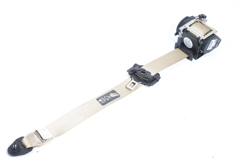 2002-2008 BMW 745I 745LI E65 E66 FRONT RIGHT PASSENGER SIDE SEAT BELT BEIGE OEM