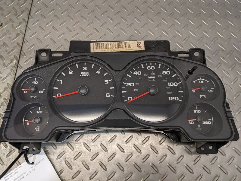 Speedometer Cluster US Opt BPH Fits 09-10 12-14 SUBURBAN 1500 1141128